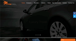 Desktop Screenshot of orangecabs.net